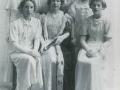 1937 Queen and Maids of Honour